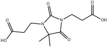 50807-41-5 4,4-dimethyl-2,5-dioxoimidazolidine-1,3-dipropionic acid