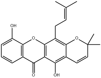 trapezifolixanthone,50816-23-4,结构式