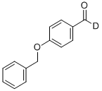 4-BENZYLOXYBENZALDEHYDE-ALPHA-D1 Structure