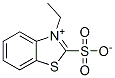 3-ethyl-2-sulphonatobenzothiazolium|