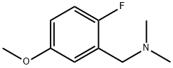 Benzenemethanamine, 2-fluoro-5-methoxy-N,N-dimethyl- (9CI),508204-26-0,结构式