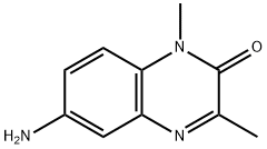 2(1H)-Quinoxalinone,6-amino-1,3-dimethyl-(9CI) 结构式