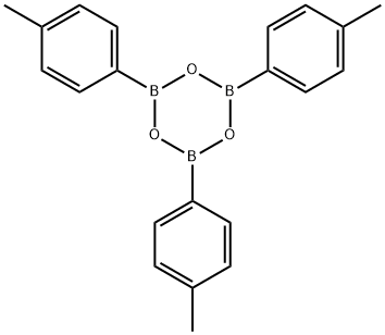 4-Methylphenyl boronic acid anhydride 化学構造式