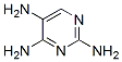 pyrimidine-2,4,5-triamine 化学構造式