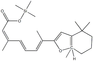 5,8-Epoxy-5,8-dihydroretinoic acid trimethylsilyl ester|