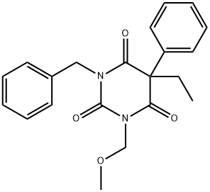 1-benzyl-5-ethyl-3-(methoxymethyl)-5-phenyl-1,3-diazinane-2,4,6-trione|