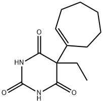 环庚比妥, 509-86-4, 结构式