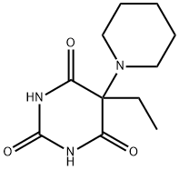5-Ethyl-5-(1-piperidinyl)barbituric acid 结构式