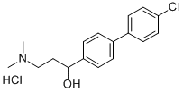 4'-Chloro-alpha-(2-(dimethylamino)ethyl)-4-biphenylmethanol hydrochloride|