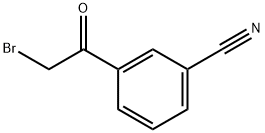 3-(2-溴乙酰基)苯甲腈,50916-55-7,结构式