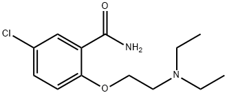 5-Chloro-2-[2-(diethylamino)ethoxy]benzamide Struktur