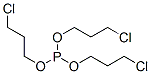 tris(chloropropyl) phosphite 化学構造式