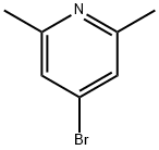 4-ブロモ-2,6-ジメチルピリジン 化学構造式