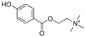4-羟基苯甲酰胆碱, 5094-31-5, 结构式