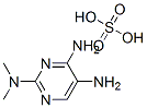 N2,N2-dimethylpyrimidine-2,4,5-triamine, sulfuric acid,5096-88-8,结构式