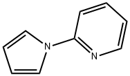 2-(1-ピロリル)ピリジン 化学構造式
