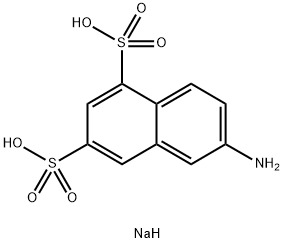 6-AMINO-1,3-NAPHTHALENEDISULFONIC ACID DISODIUM SALT Struktur