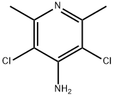 4-PyridinaMine, 3,5-dichloro-2,6-diMethyl- 化学構造式