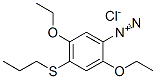 2,5-Diethoxy-4-(propylthio)benzenediazonium chloride|