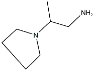 2-Pyrrolidin-1-yl-propylamine Structure