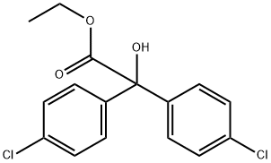 4,4'-Dichlorobenzilic acid ethyl ester Structure