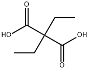 ジエチルマロン酸 化学構造式