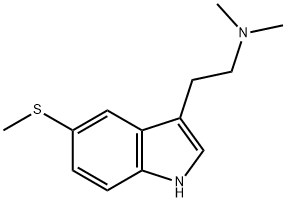 5-methylthiodimethyltryptamine Structure