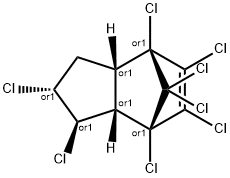 (1α,2β,3aα,4β,7β,7aα)-1,2,4,5,6,7,8,8-Octachlor-2,3,3a,4,7,7a-hexahydro-4,7-methano-1H-inden