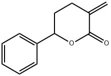 Tetrahydro-3-methylene-6-phenyl-2H-pyran-2-one,51043-40-4,结构式