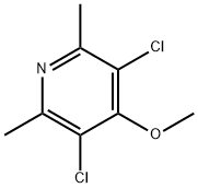 3,5-Dichloro-4-methoxy-2,6-dimethylpyridine Structure