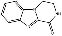 Pyrazino[1,2-a]benzimidazol-1(2H)-one, 3,4-dihydro- (9CI),51052-05-2,结构式