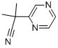 2-METHYL-2-PYRAZIN-2-YL-PROPIONITRILE Structure