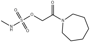 1-[2-(methylsulfamoyloxy)acetyl]azepane Struktur