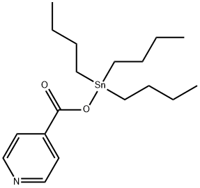 4-[[(トリブチルスタンニル)オキシ]カルボニル]ピリジン 化学構造式