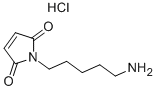 1-(5-氨基戊基)-1H-吡咯-2,5-二酮盐酸盐, 510709-83-8, 结构式