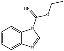 1H-Benzimidazole-1-carboximidicacid,ethylester(9CI) Structure