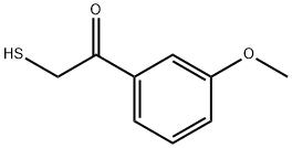 Ethanone, 2-mercapto-1-(3-methoxyphenyl)- (9CI) Structure