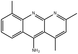Benzo[b][1,8]naphthyridin-5-amine, 2,4,9-trimethyl- (9CI) Struktur