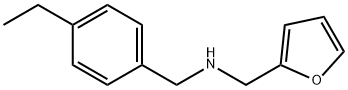 2-Furanmethanamine,N-[(4-ethylphenyl)methyl]-(9CI) Struktur