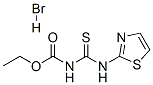 Carbamic  acid,  [(2-thiazolylamino)thioxomethyl]-,  ethyl  ester,  monohydrobromide  (9CI) Structure