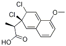 (S)-(+)-Naproxen chloride Structure