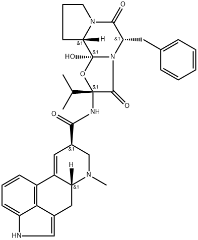 麦角生物碱 结构式