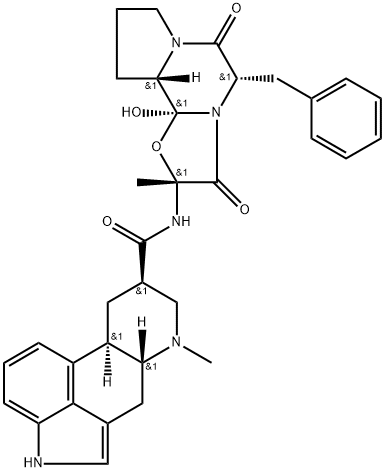 DIHYDROERGOTAMINE Structure