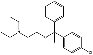 氯苯他明,511-46-6,结构式