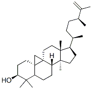 9,19-Cyclo-9beta-lanost-25-en-3beta-ol, 24-methyl-, (24S)-|环鸦片甾烯醇