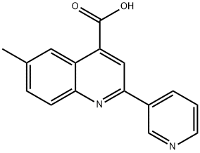5110-02-1 6-甲基-2-吡啶-3-基-喹啉-4-羧酸