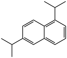 1,6-ビス(1-メチルエチル)ナフタレン 化学構造式