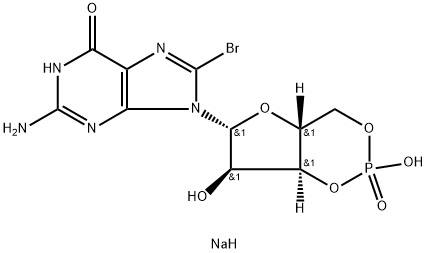 51116-01-9 8-溴代鸟苷-3',5'-环状单磷酸酯钠盐