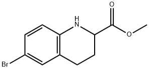 6-BROMO-1,2,3,4-TETRAHYDRO-QUINOLINE-2-CARBOXYLICACID메틸에스테르