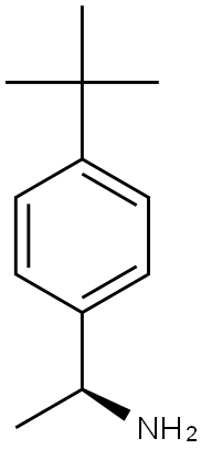 S-1-(4-叔丁基苯基)乙胺 结构式